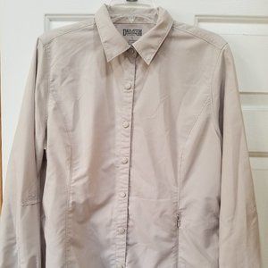 Duluth Trading Co Womens L Action Shirt